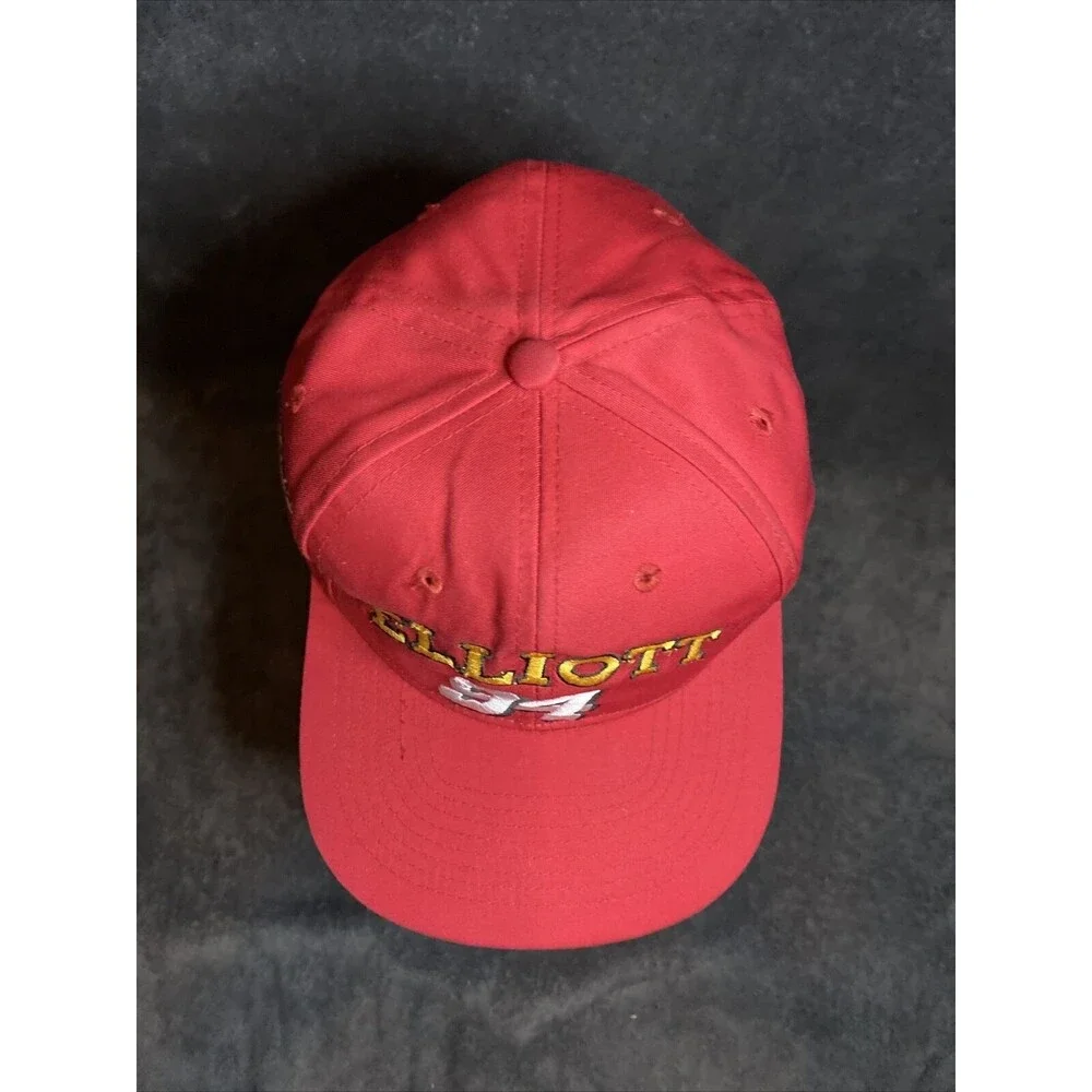 Vintage 90s McDonald's Racing Team Bill Elliot 94 Promo Snapback Hat Red 1995